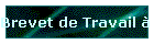 Brevet de Travail à l'Eau